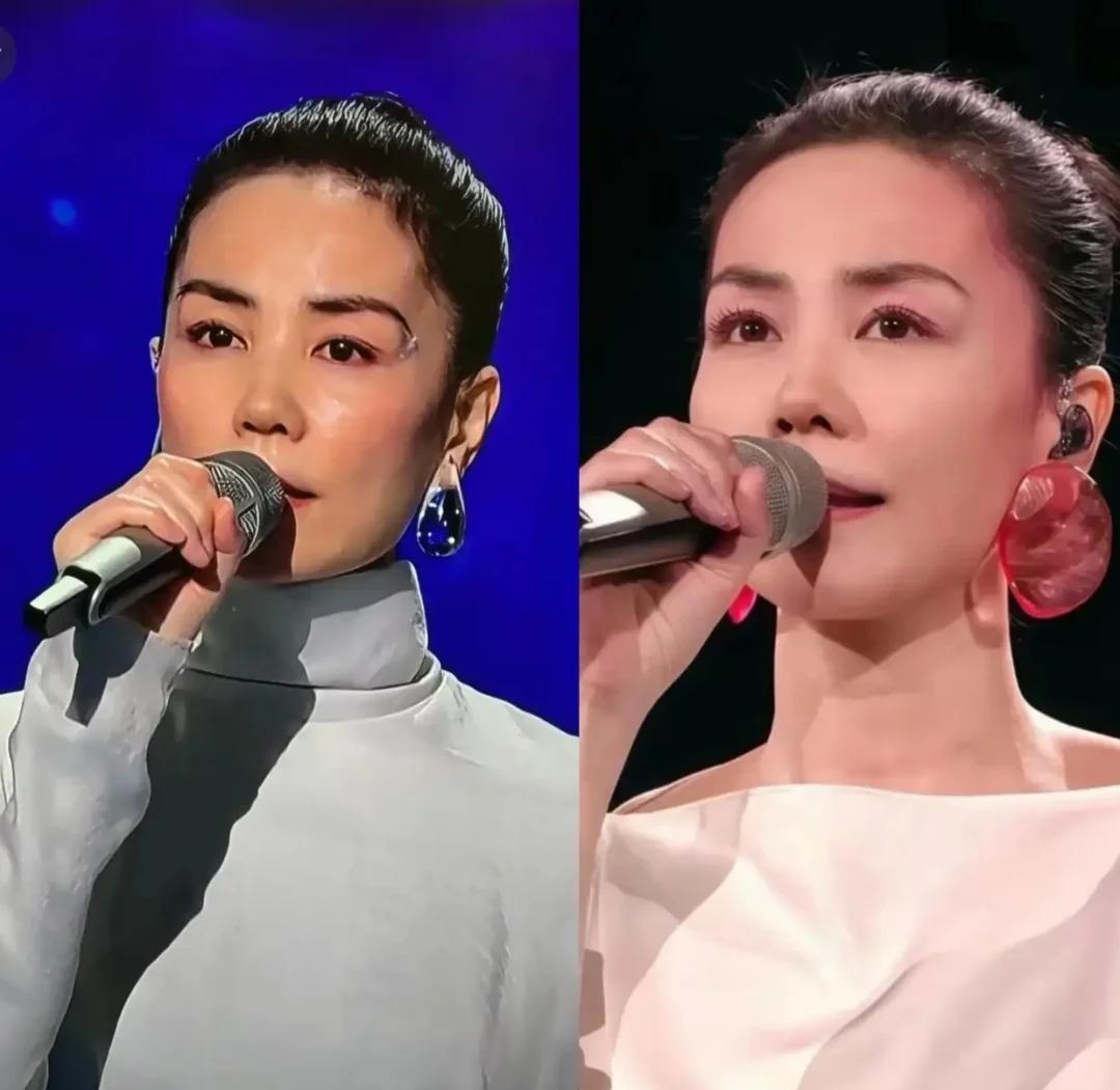 4年没上春晚的王菲，这次一开口，我差点没认出来！去年还是不食人间烟火的仙女，今