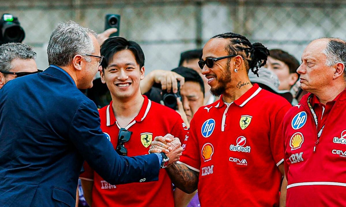 继倍耐力轮胎测试被周冠宇取代后，汉密尔顿还将缺席法拉利在米兰的时装秀。由于宠物