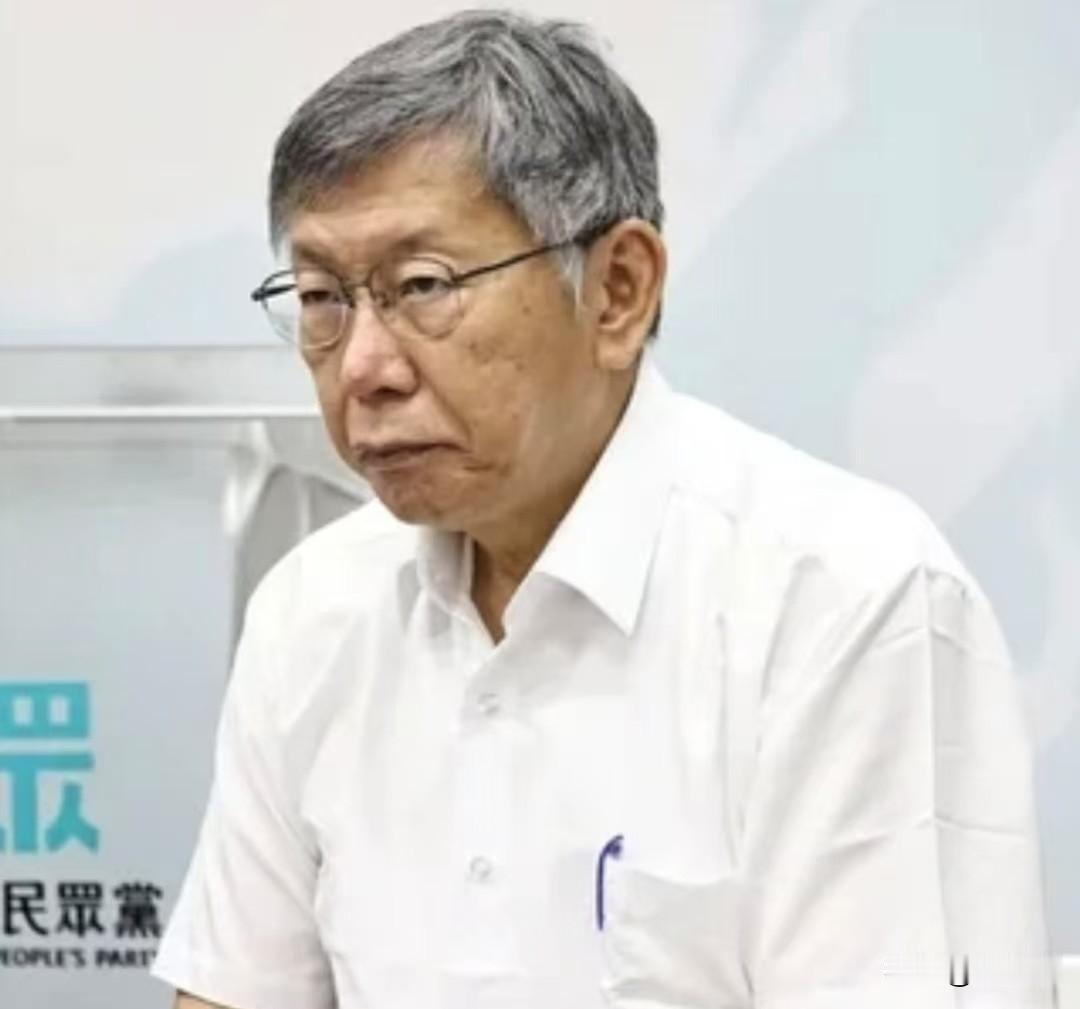 柯文哲：日本联合政府是很好的示范！7月26号上午，前民众党主席柯文哲、民众党