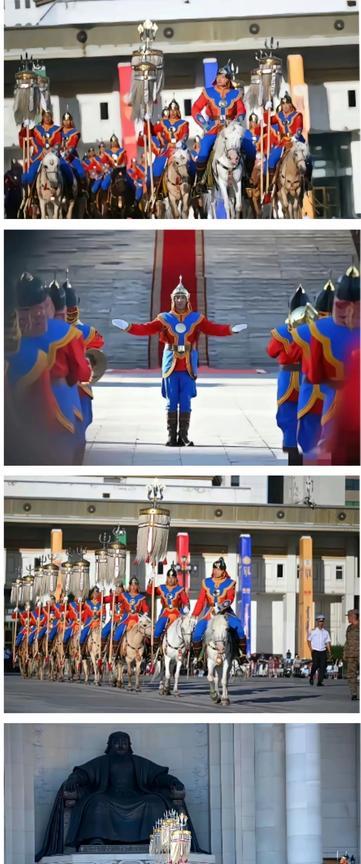 300万人口的蒙古国举行了盛大阅兵式，只为纪念四个很重要的节日，其中最重要是庆祝