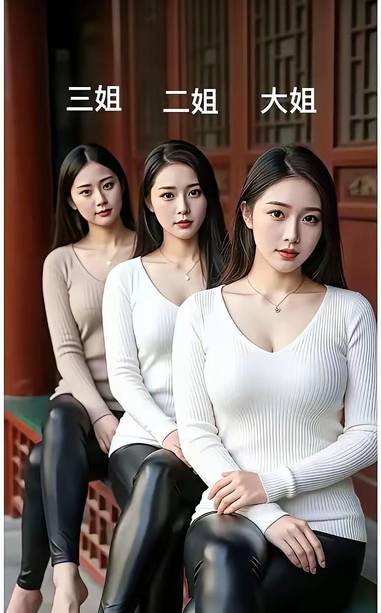 三姐妹貌美如花，正在招上门女婿，如果你相中了姐妹其中一人，你愿意当上门女婿吗？说