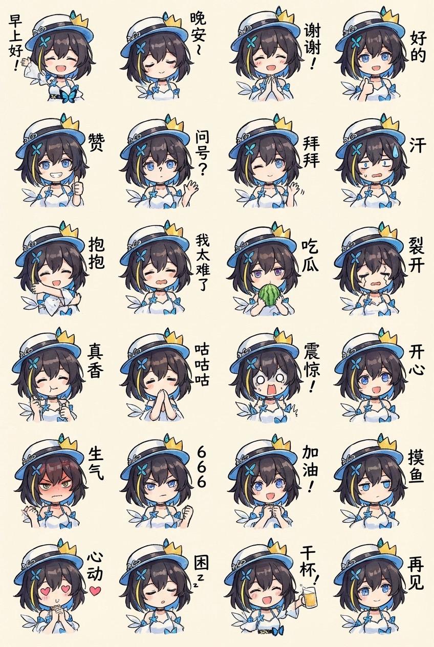 新的焚决表情包，还不错。依旧lmarena搞的，后面三张原图。不知道是...