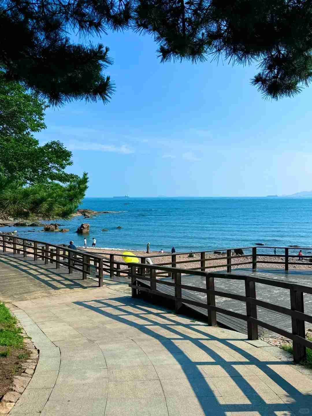 我的今日状态：🏝️旅行度假我这里的天气：☀️晴天青岛终于迎来了六月盛夏，终