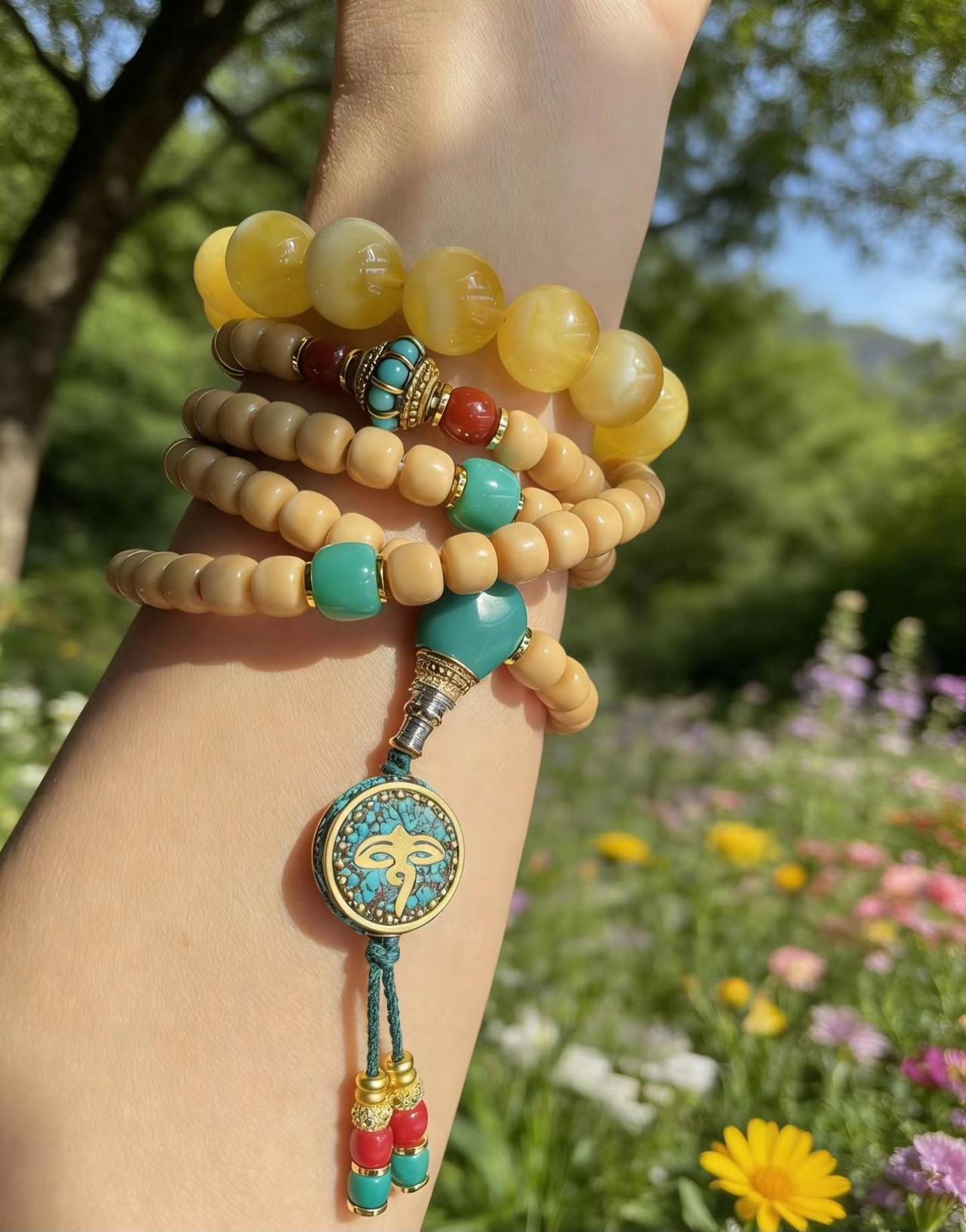 买家秀真的美鼠了文玩女孩文玩手串