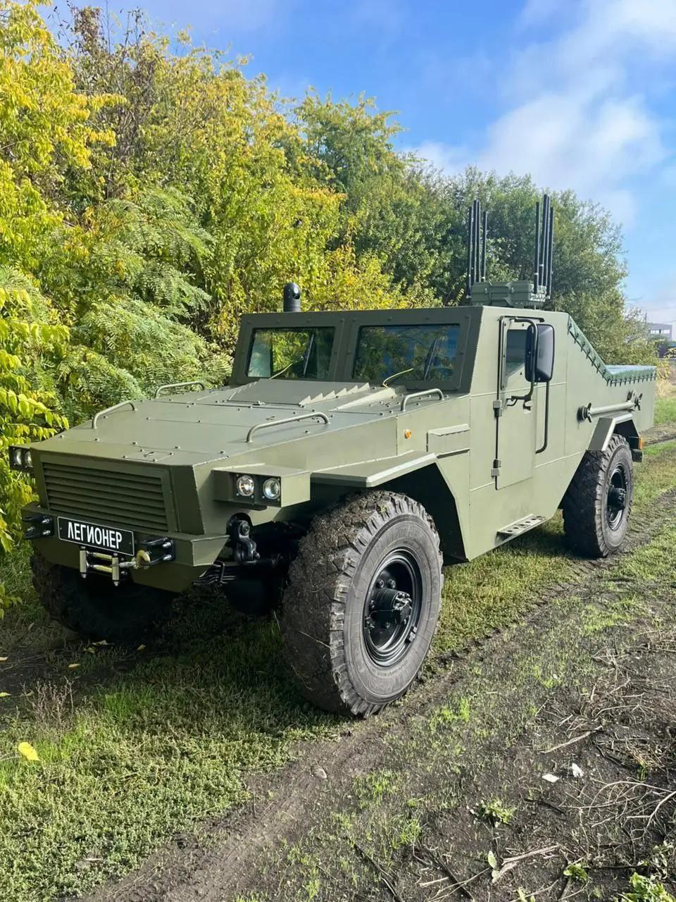 俄罗斯“悍马斯基”！俄罗斯侦察兵和特种部队使用的“军团”装甲车俄罗斯侦察兵和特