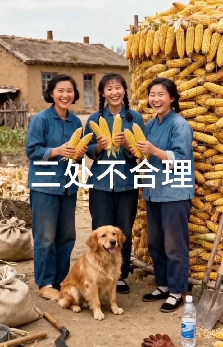 刚上了桌，准备端起酒杯，朋友给我发了一张照片，让我找出三种不合理的地方，我是抓耳