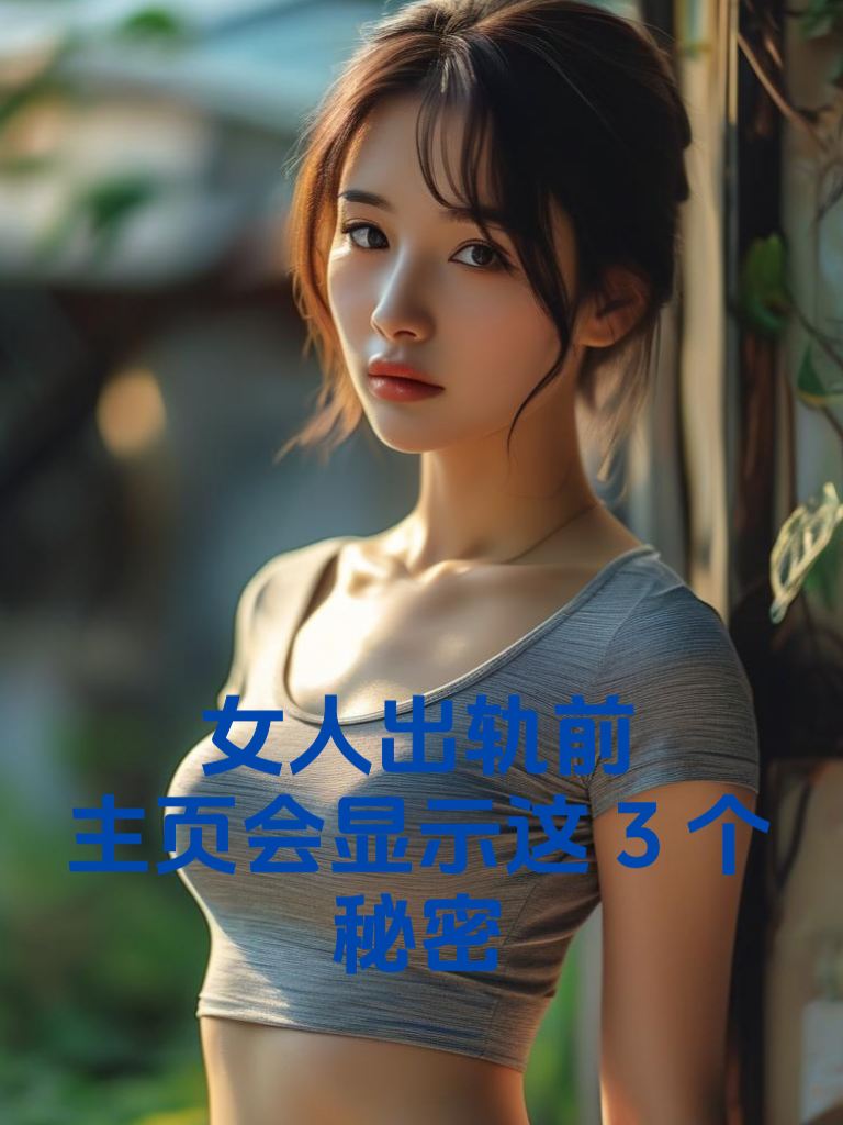女人出轨前，主页会显示这3个秘密