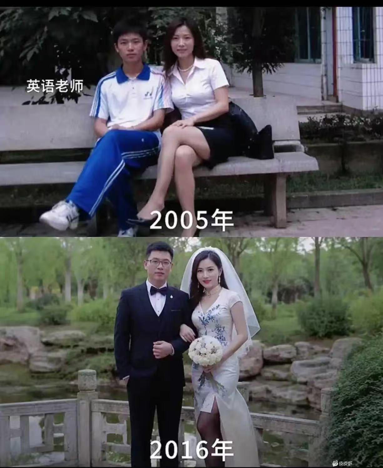 中国现实真人版杨过与小龙女的剧情上演！大家看照片：2005他是一名16岁的学生