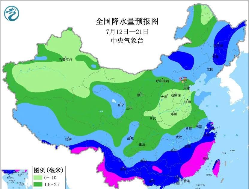 【中长期天气预报】根据最新的数值预报预计未来10天：副高北抬控黄淮地区，联手伊