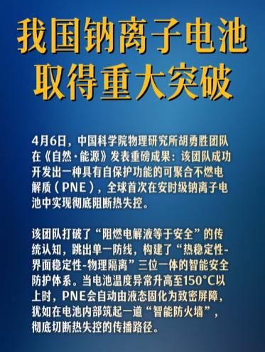 全球首个，美国也没有做到！4月6日，中科院物理研究所爆出猛料：我国科研团队成功开