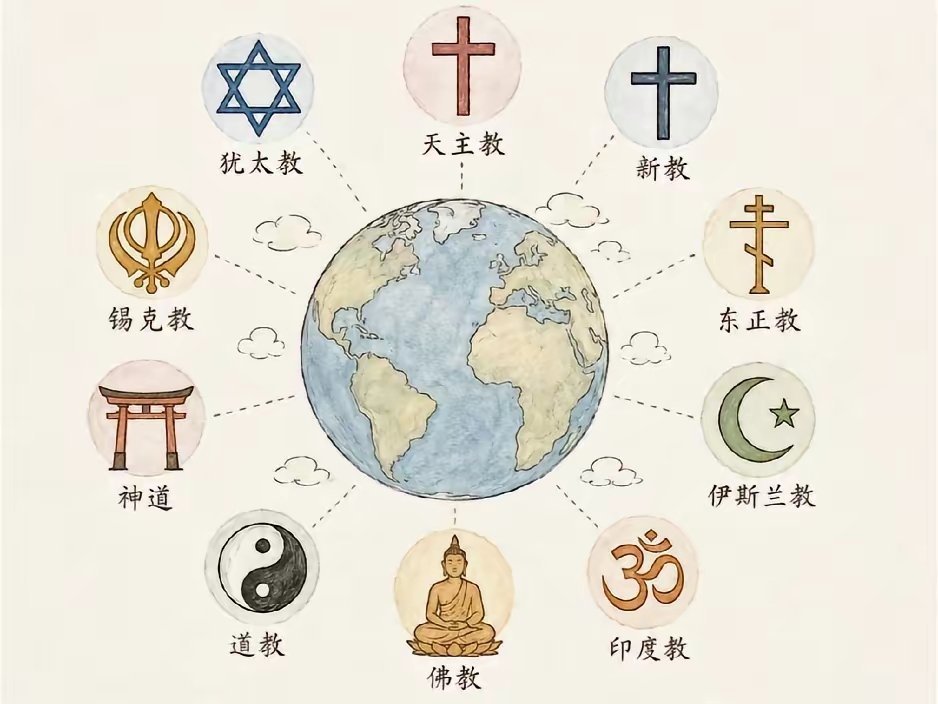 十大宗教