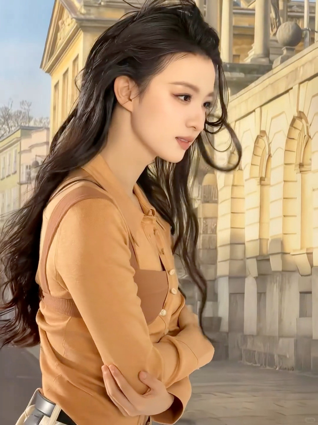 王楚然抹胸花苞裙王楚然美得如此权威！仙女降临！王楚然