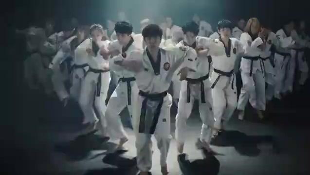 ktigers 韩国跆拳道虎队 exo --[growl] taekwondo music drama