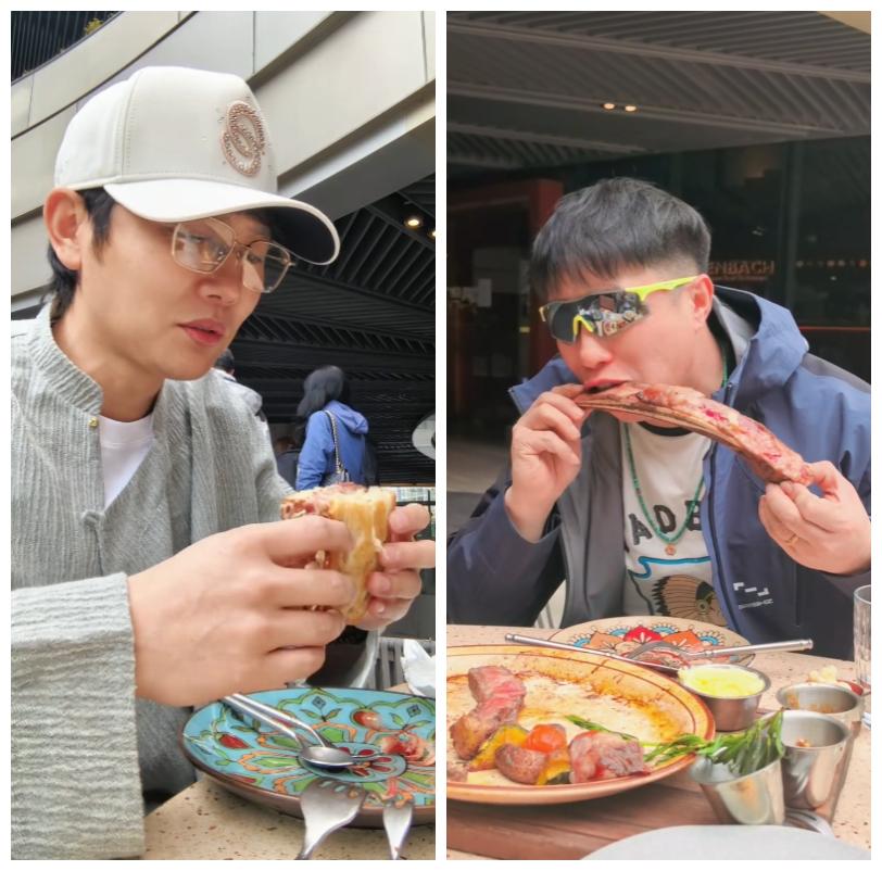 孟鹤堂上海骑行，和烧饼街边吃西餐！德云社孟鹤堂晒出了上海开业演出Vlog的下半部