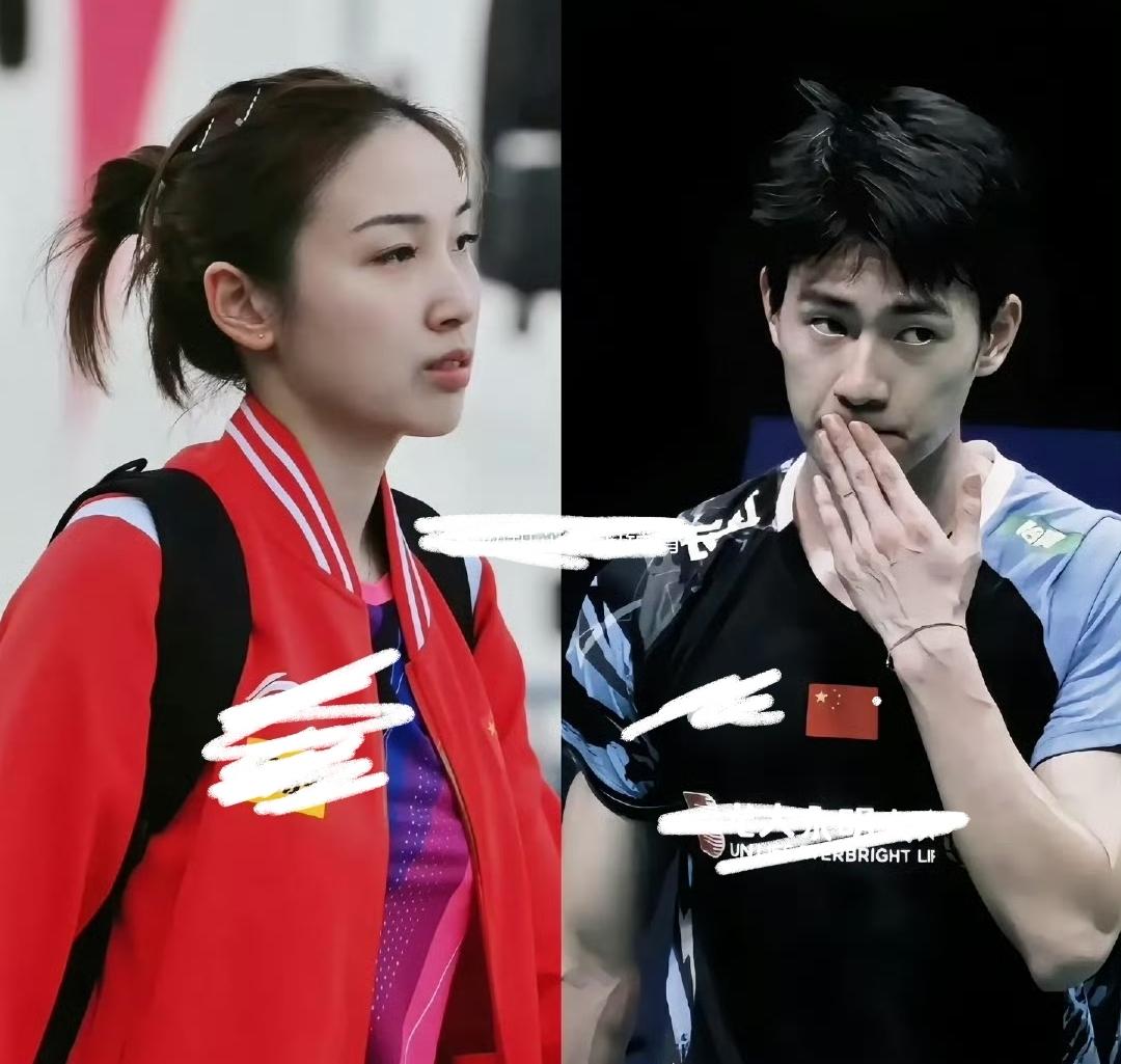 一个在羽毛球场上挥拍如电，一个在乒乓球台前灵动如风。这俩国字号顶尖选手走到一