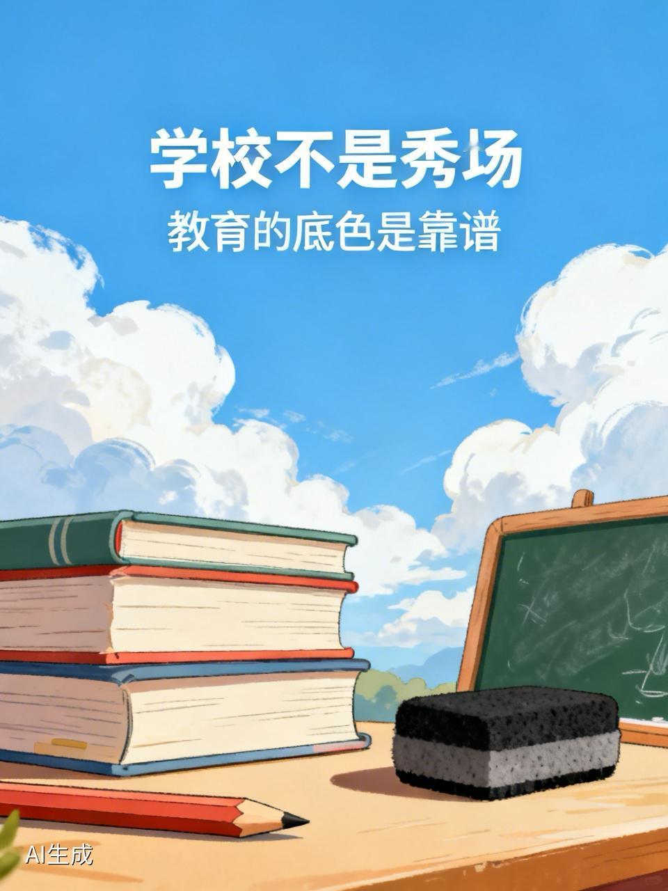 看手机时，常刷到一些民办学校在搞招生宣传：老师跳舞、演小品、甚至吊威亚满天飞、乍