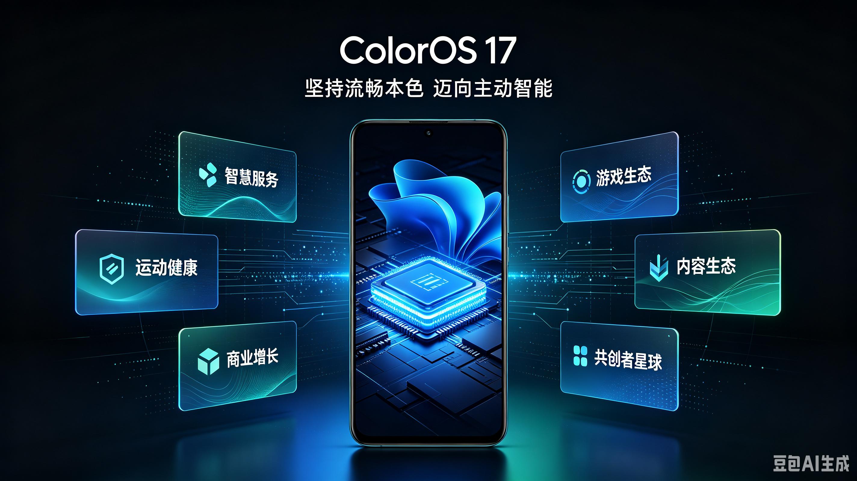 ColorOS17官宣！OPPO系统内卷，这次真要玩真的？抛开赞助，单说这六大分论坛，其实各有门道：