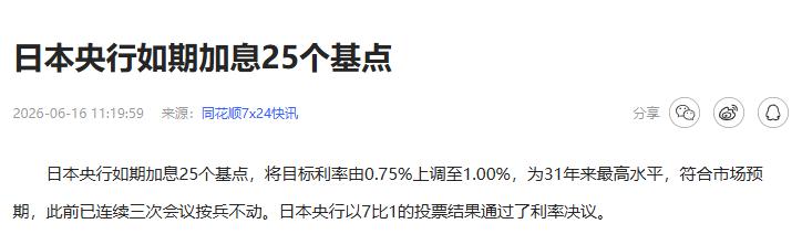 不是？几个意思？日本央行加息了，日元就这样连硬都不硬一下？如果加息了还是160
