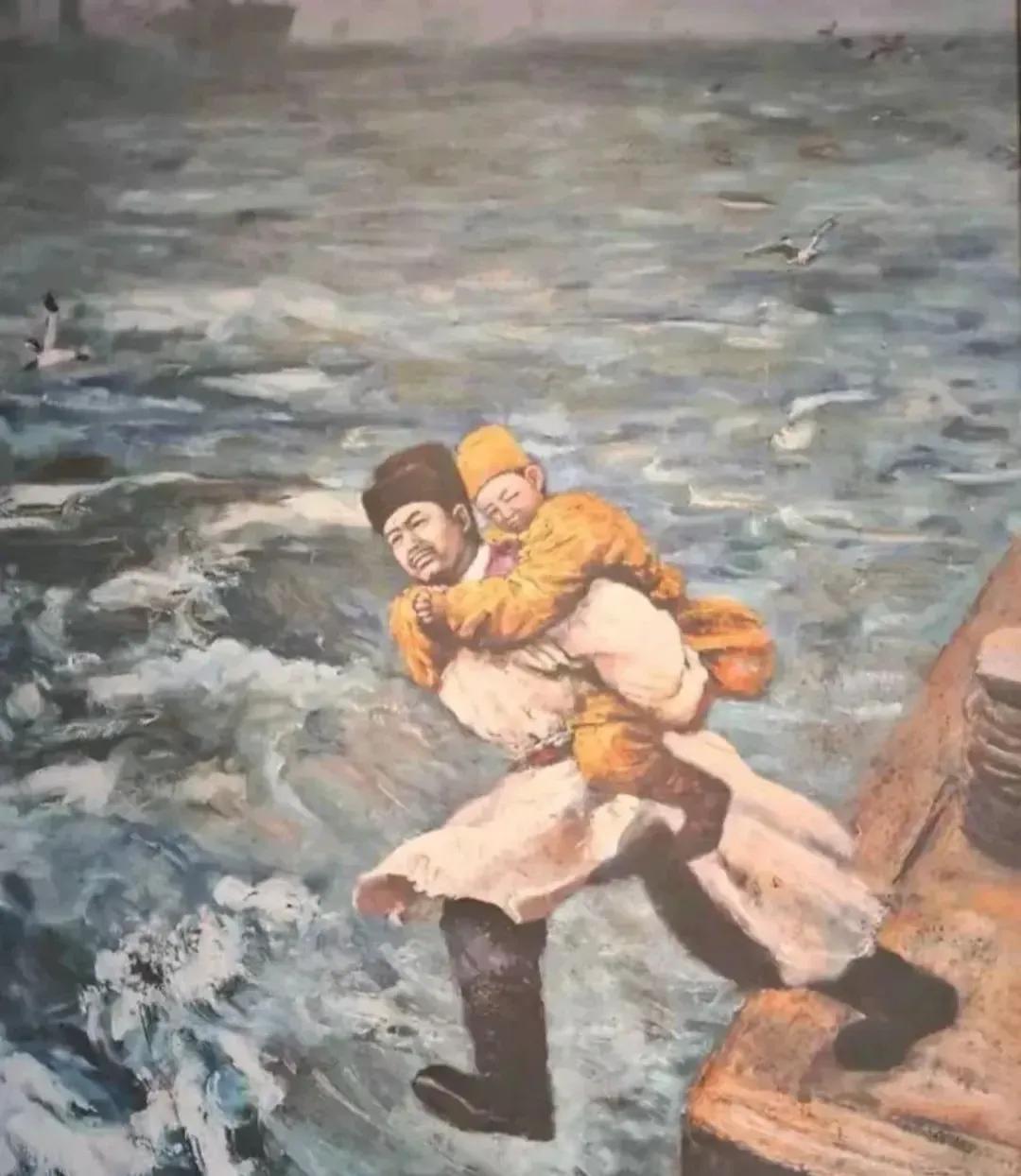 1279年，陆秀夫背起8岁的小皇帝，问道：大势已去，陛下可愿与我跳海殉国？来保我