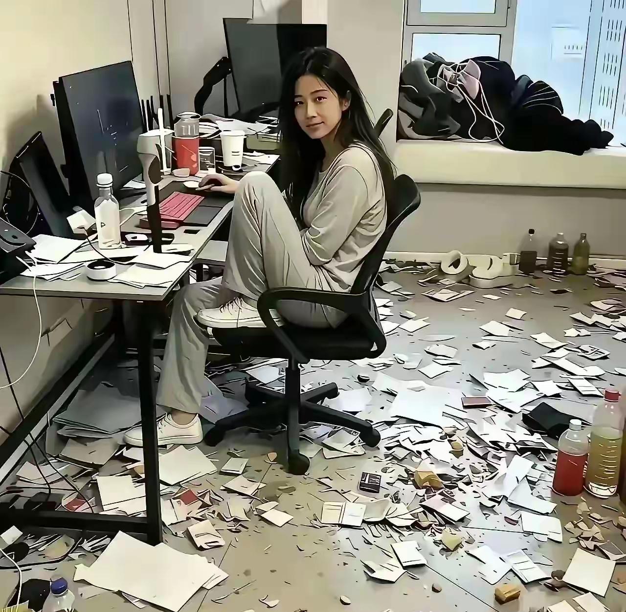 这女生除了人长得漂亮外，还有其他的优点吗。