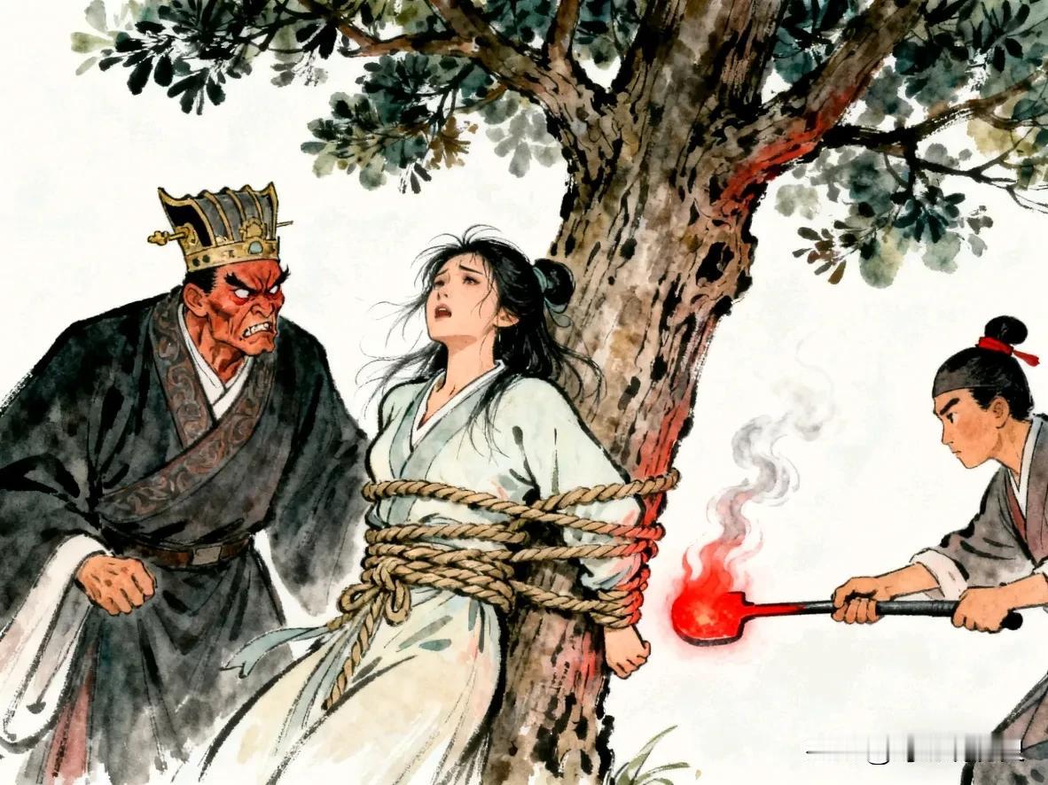 西汉广川王刘去的妃子陶望卿做了一件惊世骇俗的事——她在画师面前宽衣解带，让全身衣