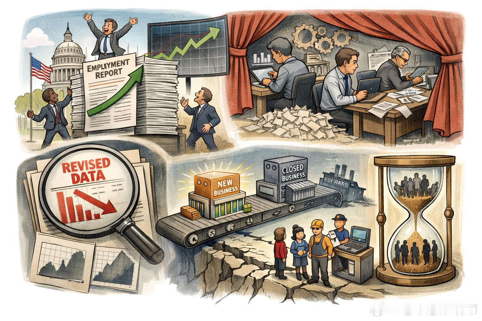 1月非农超预期：表面火热，底层数据却在“打补丁”1月美国非农数据一出，市场第一反