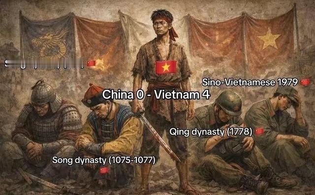 越南人为啥对中国人那么不服气，历史上不是被中国多次教训以至于民不聊生，觉得越南人