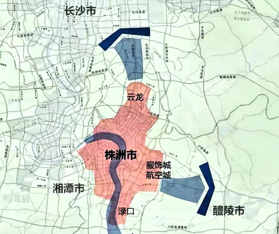 株洲离湘潭这么近，为什么不率先融城，再去与长沙合并？目前株洲与湘潭虽然在昭山处