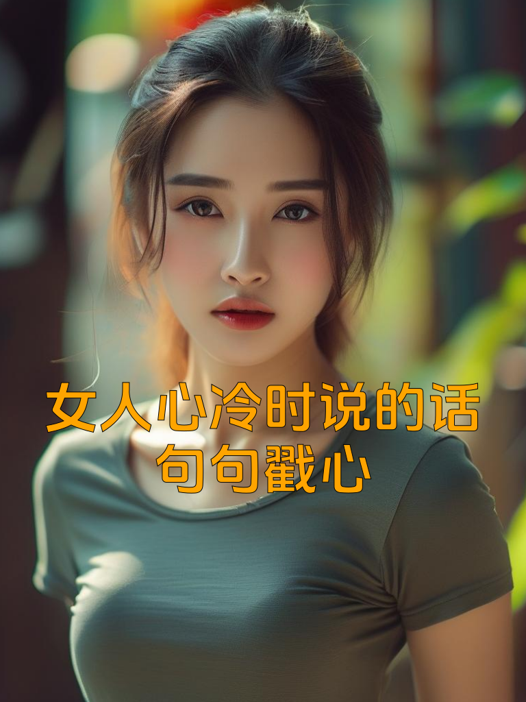 女人心冷时说的话，句句戳心