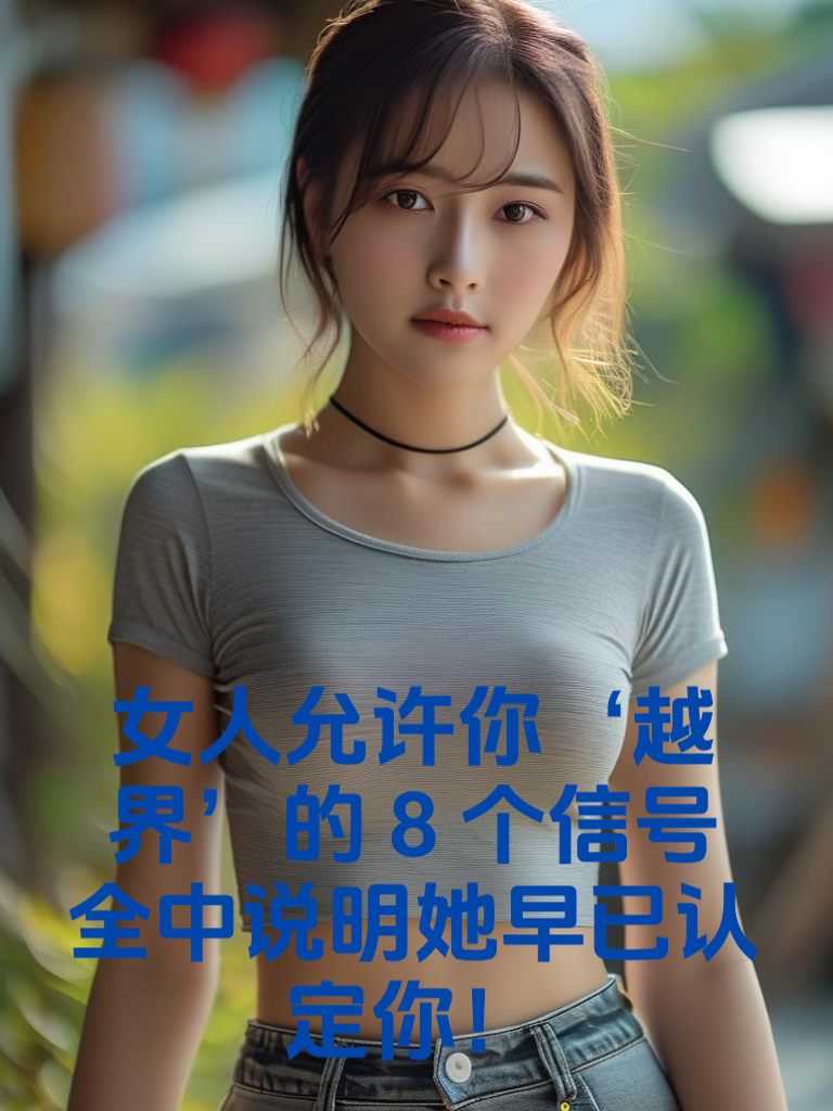 人允许你‘越界’的8个信号，全中说明她早已认定你！