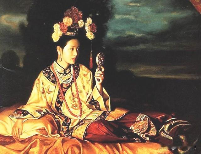 咸丰皇帝身体有点虚，后宫妃嫔不少，只生了两儿一女，次子当天生当天夭折。排行最大