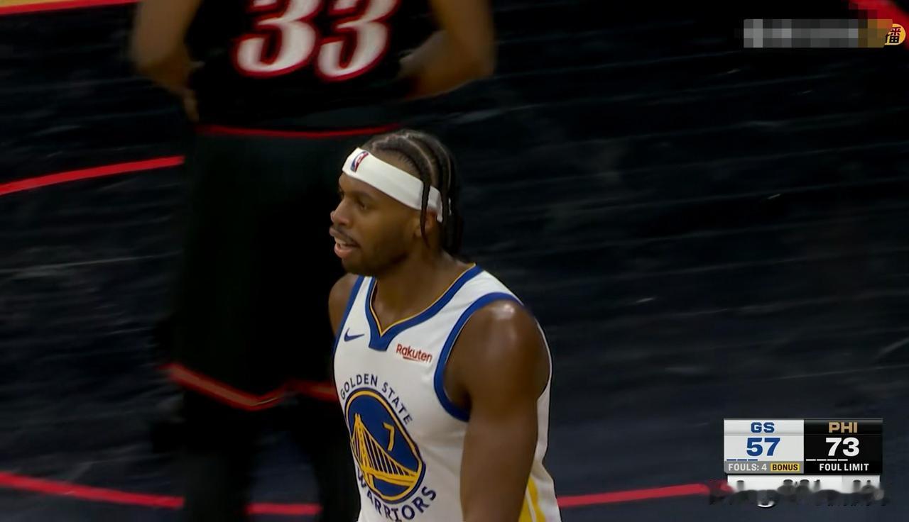 勇士神射手希尔德真是太可惜了！在今天勇士客场以98：99惜败于76人的比赛中，希