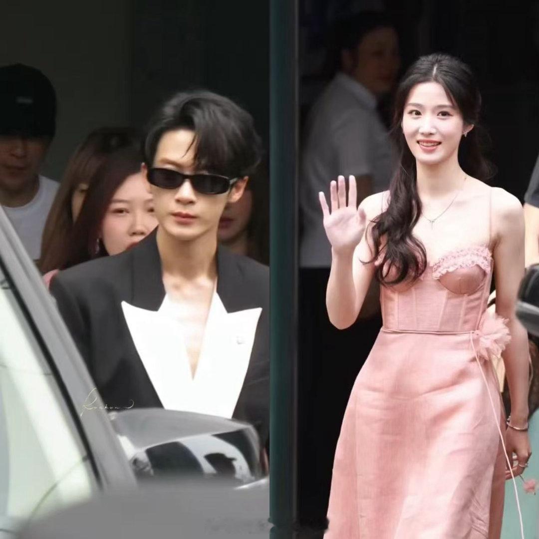 檀健次卢昱晓芒果招商会上班檀健次卢昱晓芒果招商会上班路透檀健次卢昱晓芒果招商会