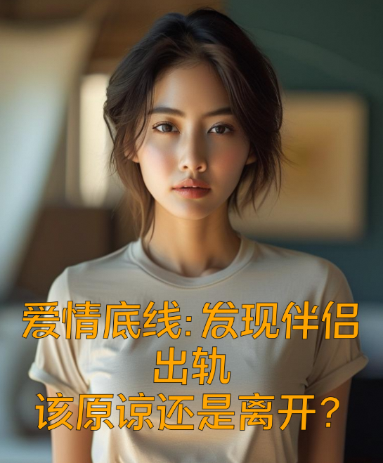 爱情底线：发现伴侣出轨，该原谅还是离开？