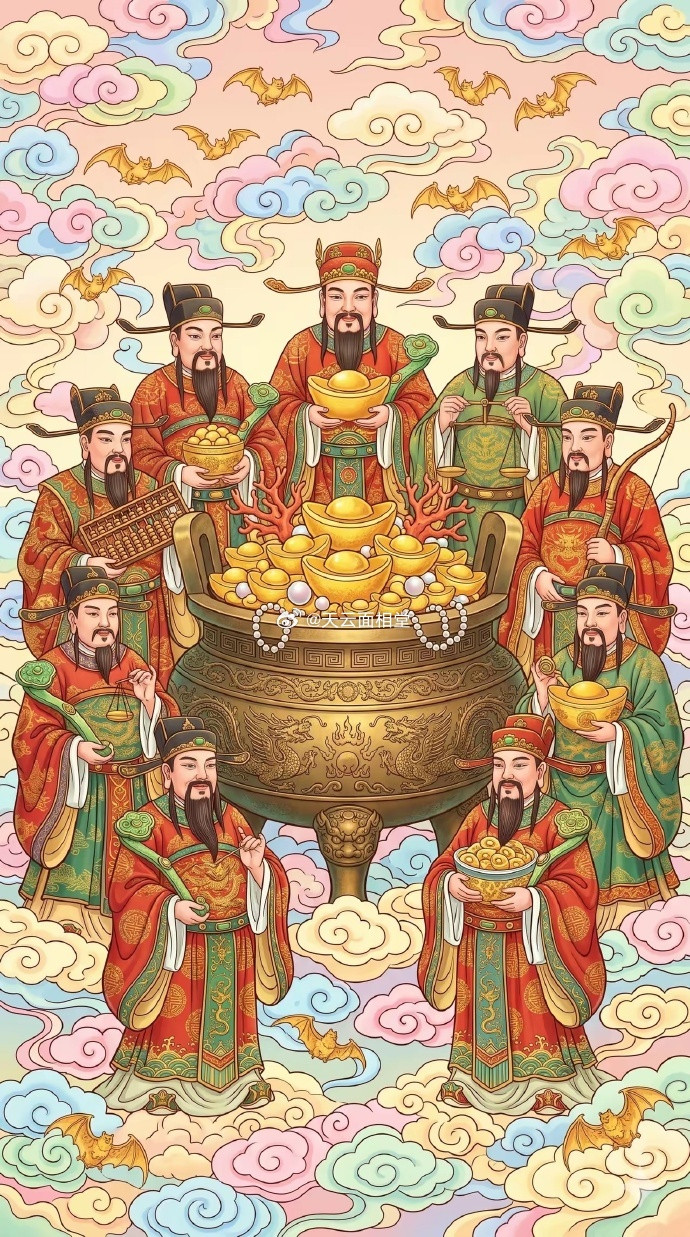 九财神坐镇，接住全年八方财运！这是玄学