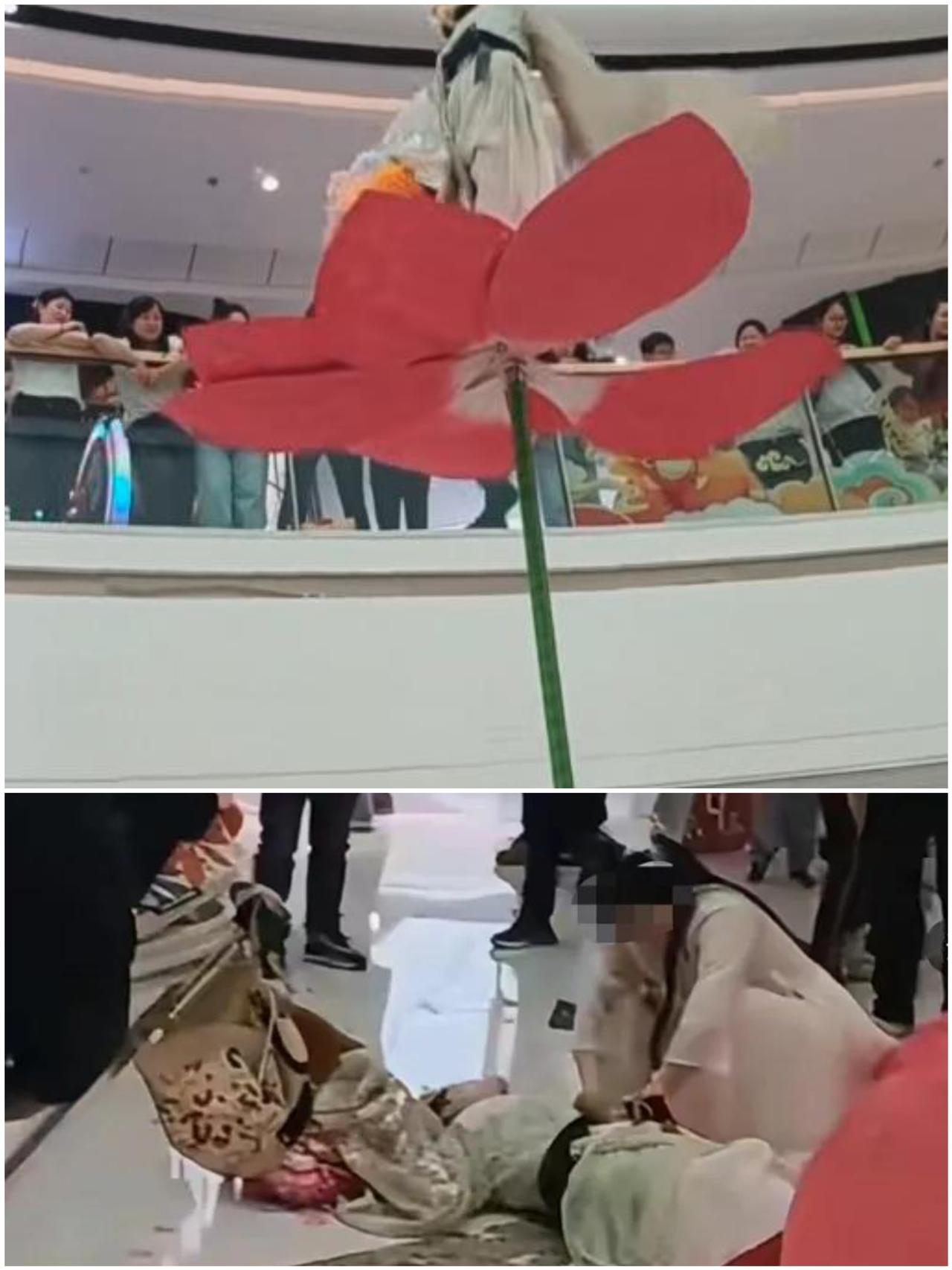 3米高空，演员直直摔下来现场没任何防护，观众吓得尖叫这一幕就发生在安徽铜陵五