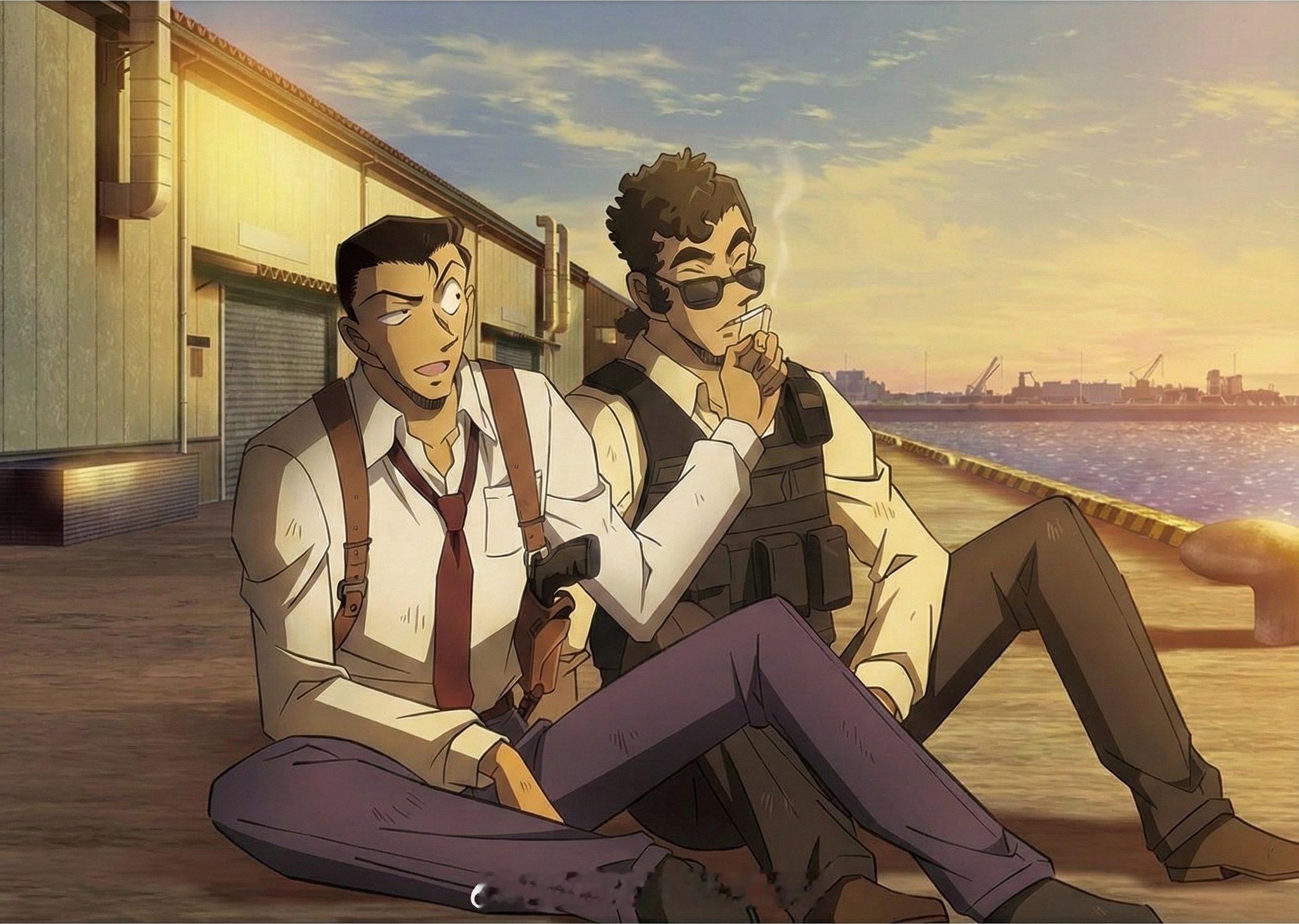 名侦探柯南第28部剧场版独眼的残像特典插图无字版更新！名侦探柯南