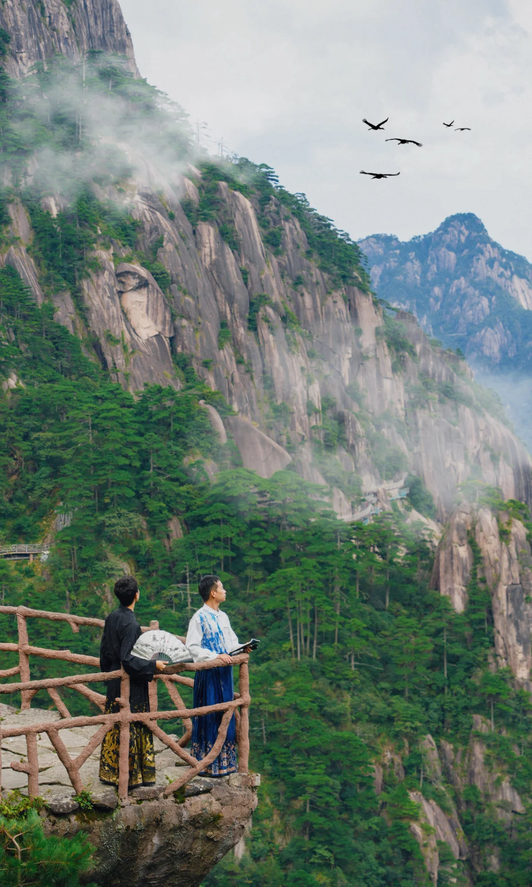用全屏图打开黄山❗️给你一点中式美学的震撼