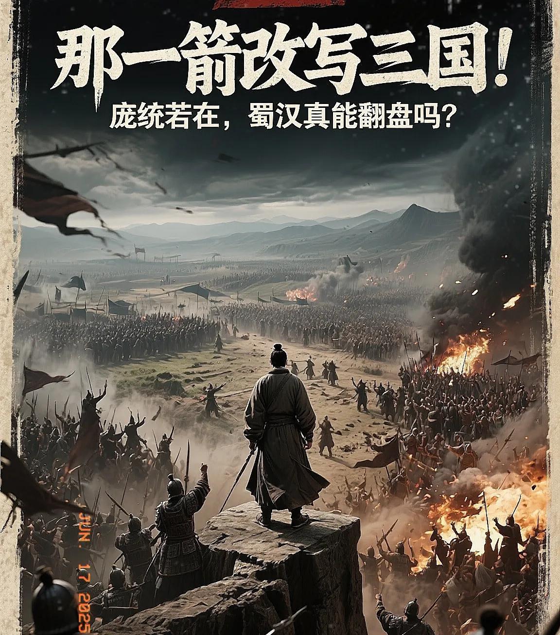 那一箭改写三国！庞统若在，蜀汉真能翻盘吗？公元214年，一支冷箭穿透庞统胸膛，