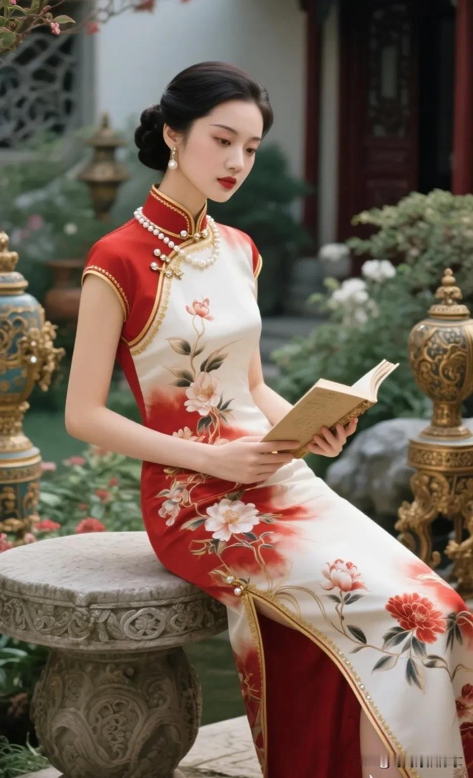为什么感觉穿旗袍的女性最漂亮