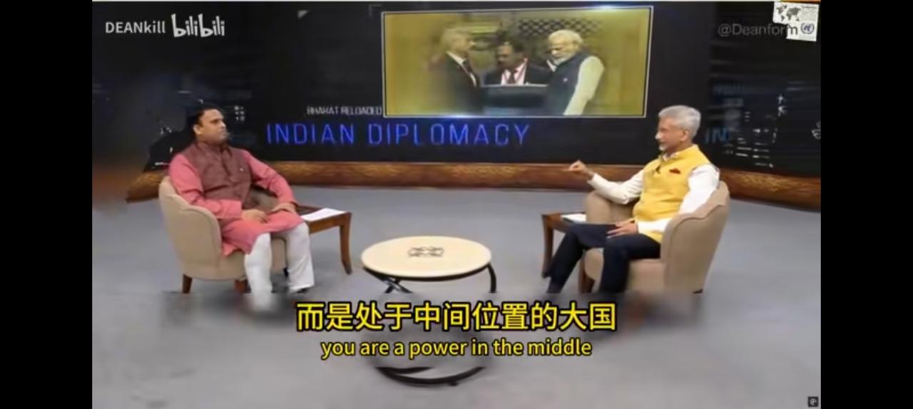 自诩大国，印度哪里配得上这个称号？主持人问外长苏杰生，加拿大卡尼总理呼吁中等强