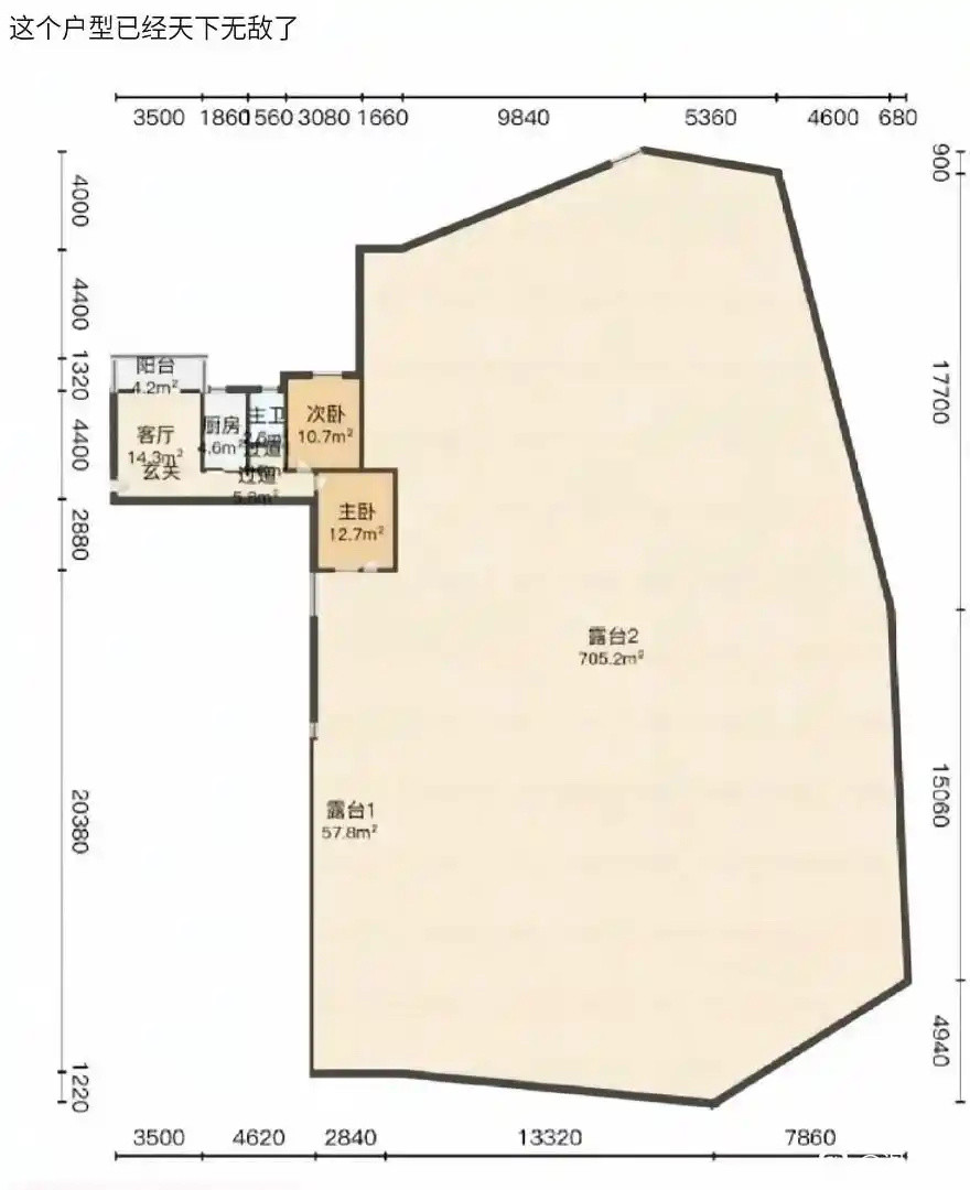 “天下无敌的户型”