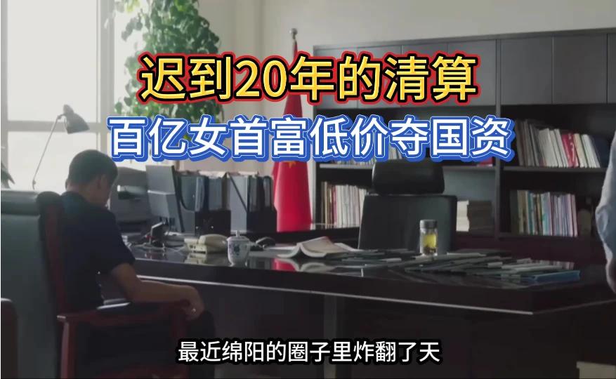 20年清算风暴！百亿女首富低价收购国资遭留置调查