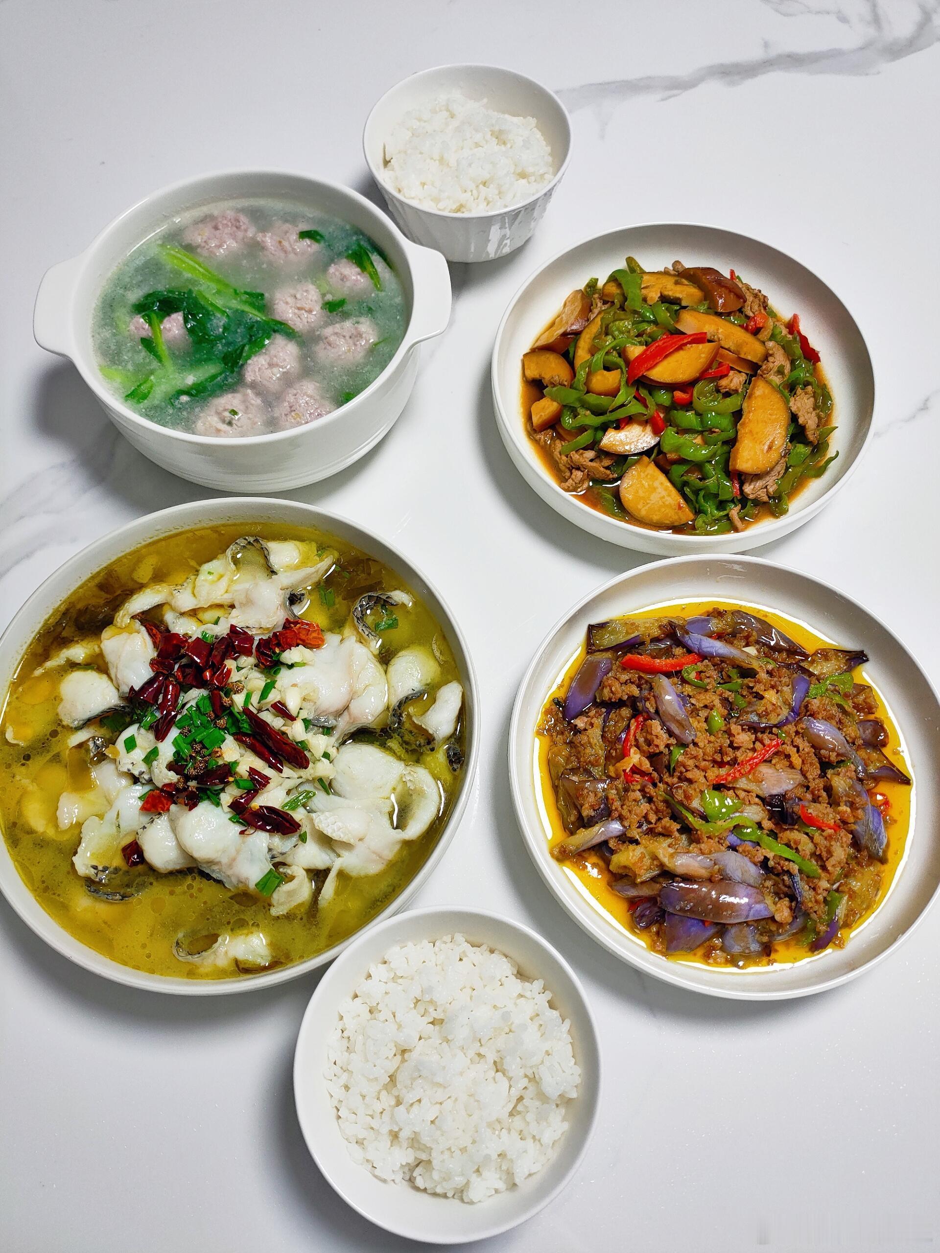 在家吃干净健康的饭菜🍚​​​