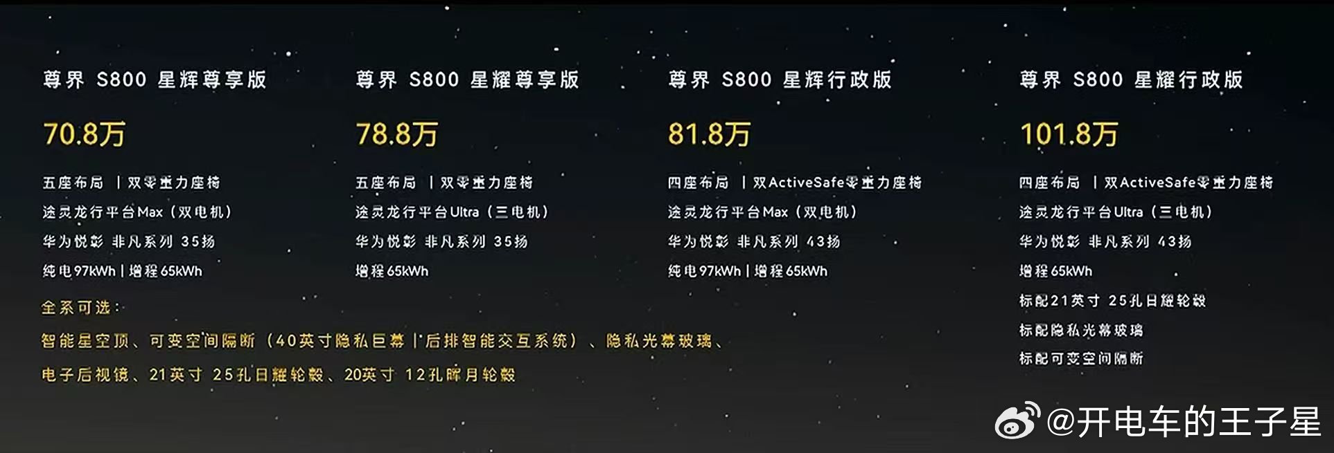 尊界s800发布会看完这个价格我有几个疑问1.这种级别的车就是给老板开的，