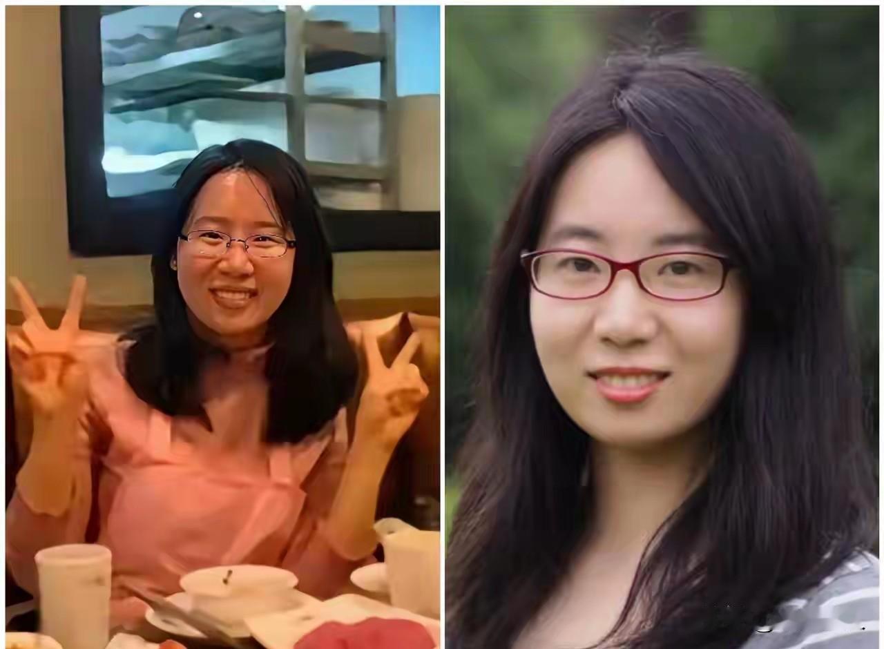 看到曾梦琪上学时期的照片，真的应了那句“人不可貌相”。照片里的她戴着眼镜
