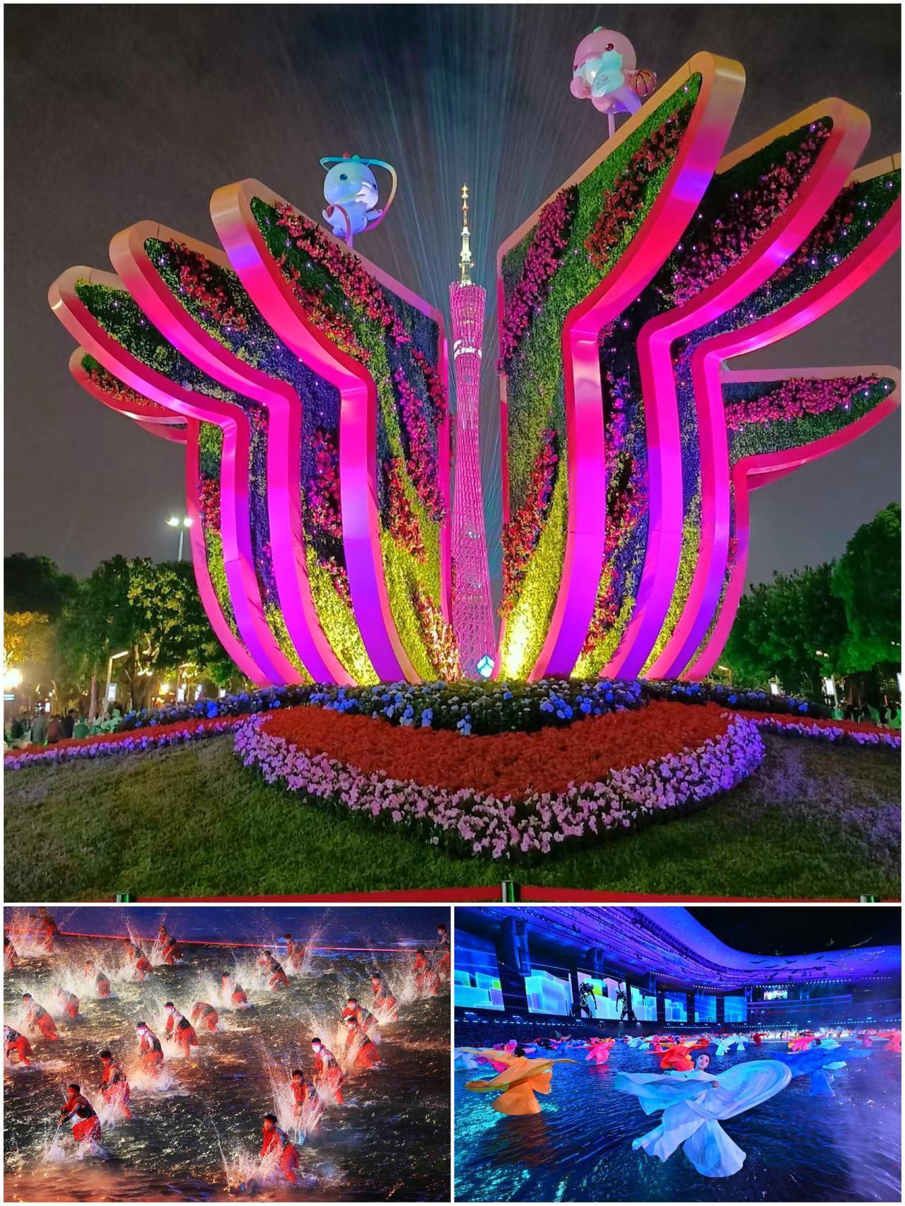 我老公说，难怪广东人发大财，这脑子也太会算账了！上届1万1千人的演出阵仗，这次直