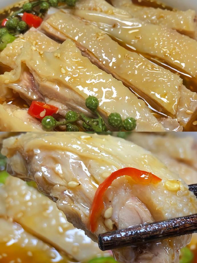 今天做了一盘清香麻辣的藤椒鸡，开胃下饭，吃到舔盘。​​​​