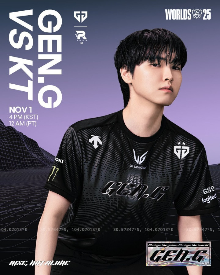 西方网友热议Gen.G爆冷: Chovy成为S赛冠军的唯一途径就是加入T1当替补