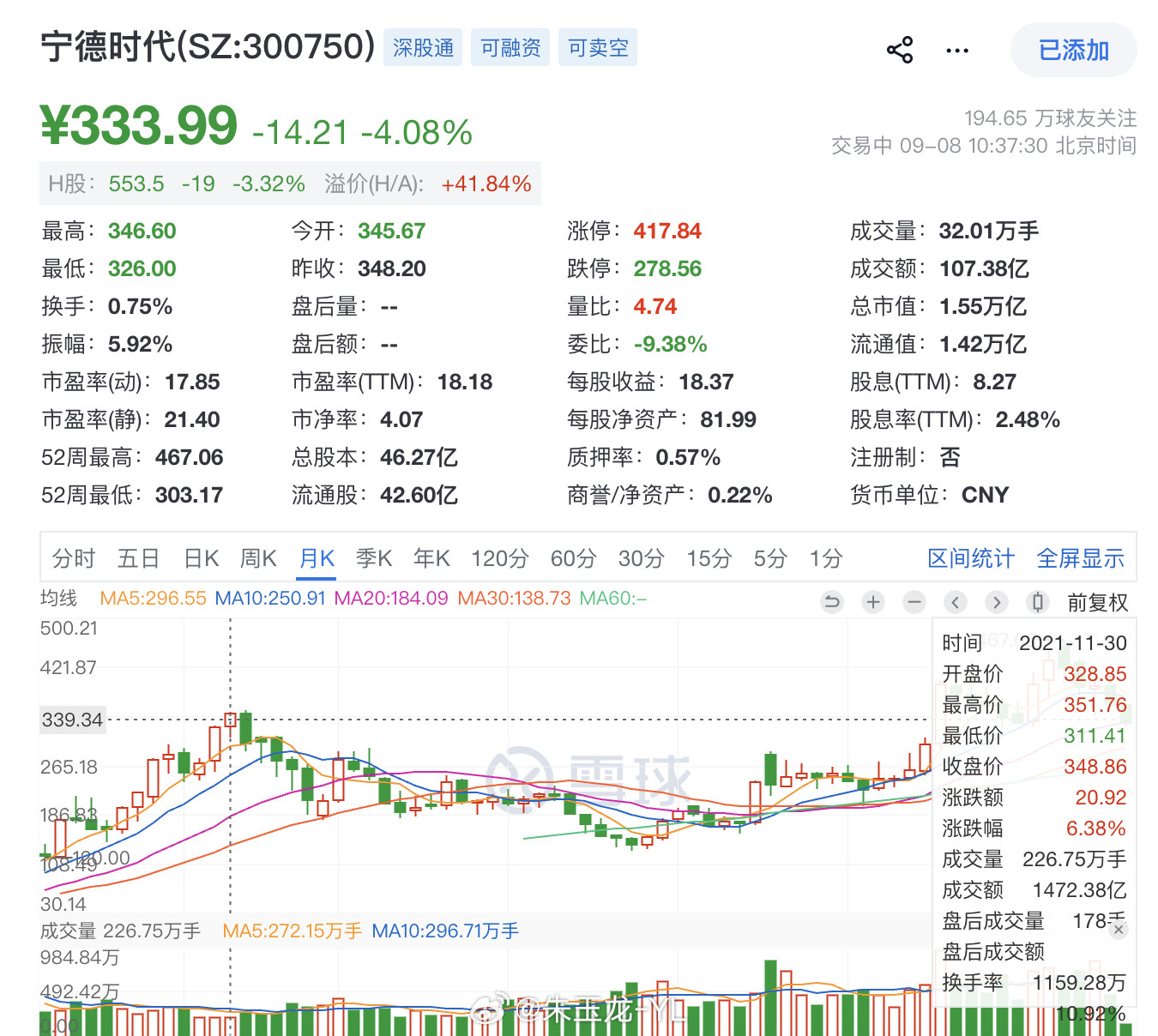 这一轮理想和小米在选择二线电池供应商的时候，对宁德时代产生了压力客观来说，202